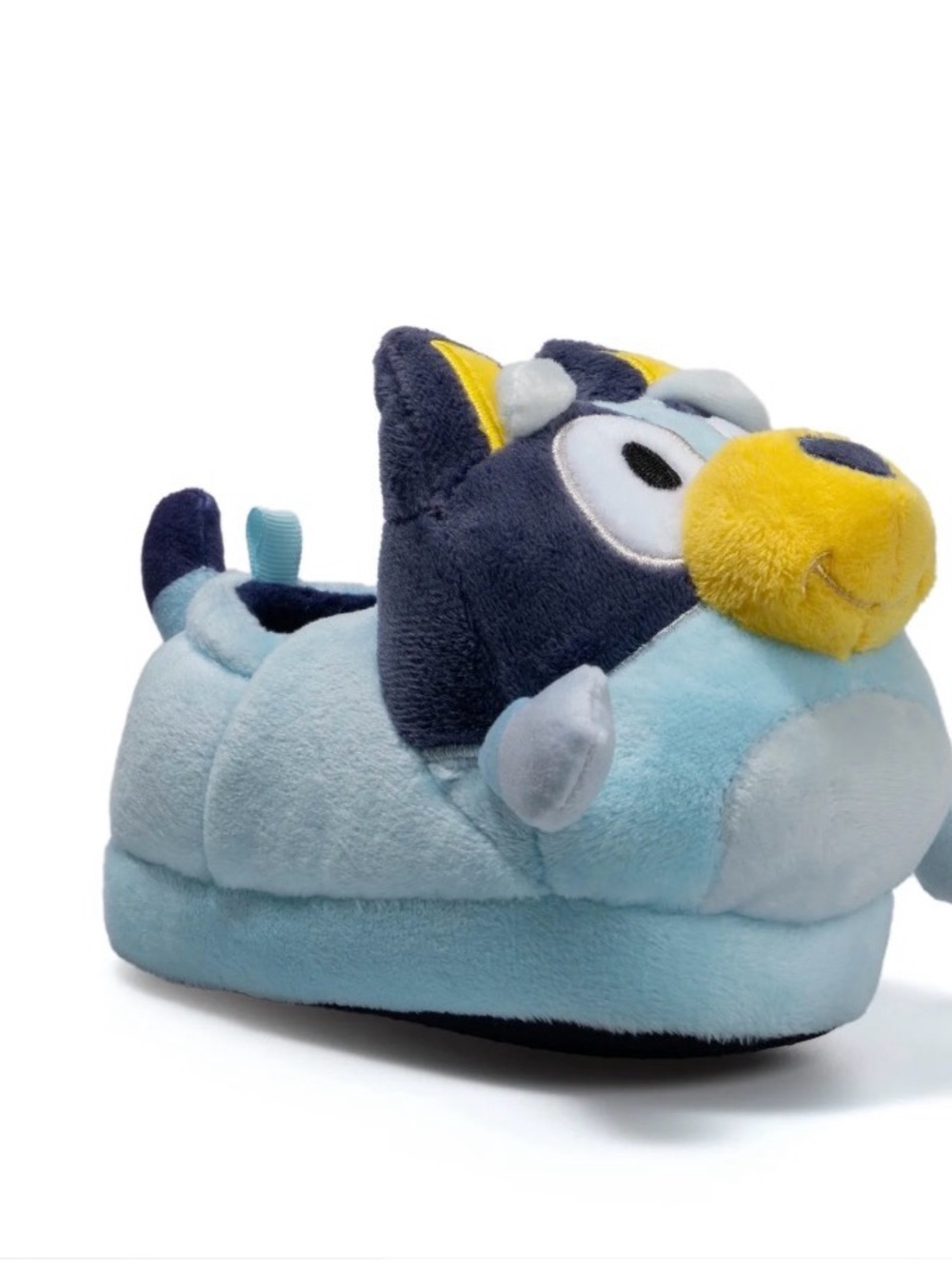 Plush Character Slippers - Blue and Orange - Picture 2 of 3